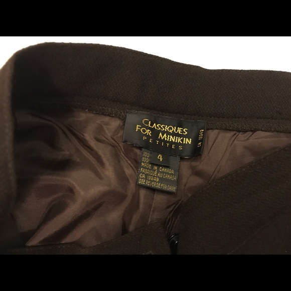 Classiques For Minikin Brown Suit Set - Picture 8 of 10